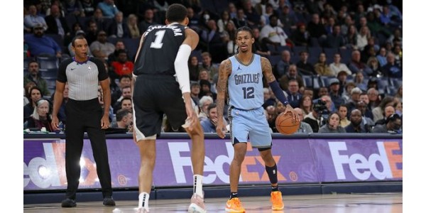 Ja Morant und Victor Wembanyama stehen sich zum ersten Mal in dieser Saison gegenüber